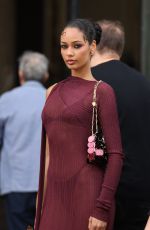 JAMILLA STRAND at Rabanne Womenswear Spring/Summer 2024 Show at Paris Fashion Week 09/28/2023