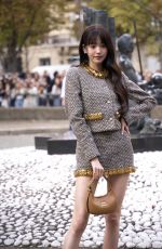 JANG WON-YOUNG Arrives at Miu Miu Womenswear Spring/Summer 2024 Show at Paris Fashion Week 10/03/2023