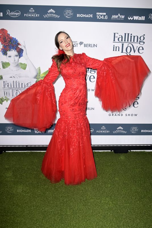 JASMIN WAGNER at Falling In Love Grand Show 2023 Premiere in Berlin 10/11/2023