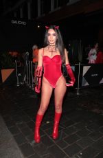 JASMINE ORR Arrives at Hallowzeem Party at Gaucho in London 01/27/2023
