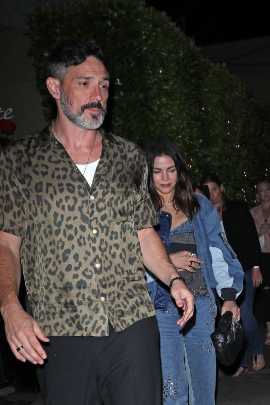 JENNA DEWAN and Steve Kazee on a Dinner Date at Giorgio Baldi in Santa Monica 09/29/2023