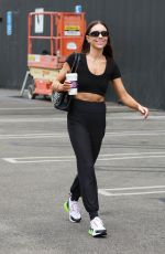 JENNA JOHNSON Arrives at Dancing with the Stars Rehearsal Studio in Los Angeles 10/25/2023