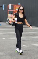 JENNA JOHNSON Arrives at Dancing with the Stars Rehearsal Studio in Los Angeles 10/25/2023