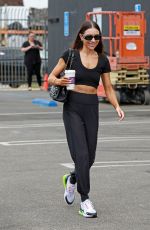 JENNA JOHNSON Arrives at Dancing with the Stars Rehearsal Studio in Los Angeles 10/25/2023