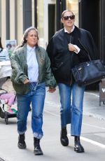 JENNA LYONS and CASS BIRD Out in New York 10/16/2023