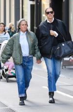 JENNA LYONS and CASS BIRD Out in New York 10/16/2023
