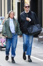 JENNA LYONS and CASS BIRD Out in New York 10/16/2023