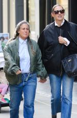 JENNA LYONS and CASS BIRD Out in New York 10/16/2023