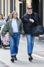 JENNA LYONS and CASS BIRD Out in New York 10/16/2023