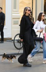 JENNA LYONS Out Shopping with a Friend in New York 10/12/2023