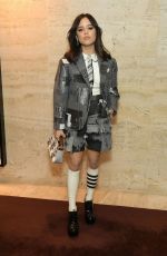 JENNA ORTEGA at Thom Browne