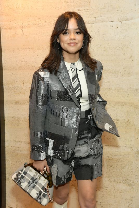 JENNA ORTEGA at Thom Browne