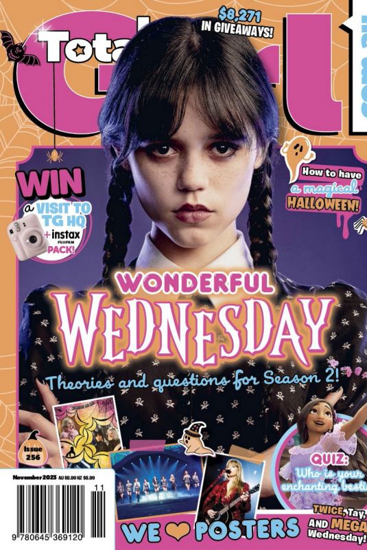 JENNA ORTEGA in Total Girl Magazine, November 2023