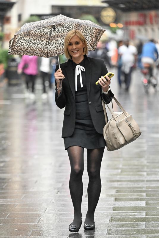 JENNI FALCONER Leaves Global Studios in London 10/13/2023
