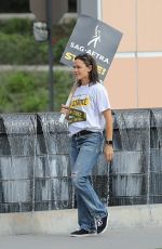 JENNIFER GARNER at Sag-aftra Strike in Los Angeles 10/24/2023