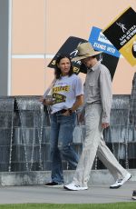 JENNIFER GARNER at Sag-aftra Strike in Los Angeles 10/24/2023