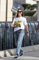 JENNIFER GARNER at Sag-aftra Strike in Los Angeles 10/24/2023