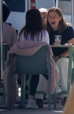 JENNIFER GARNER Out for Coffee with a Friend in Santa Monica 10/02/2023