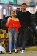 JENNIFER LAWRENCE and Cooke Maroney Out and About in New York 10/11/2023