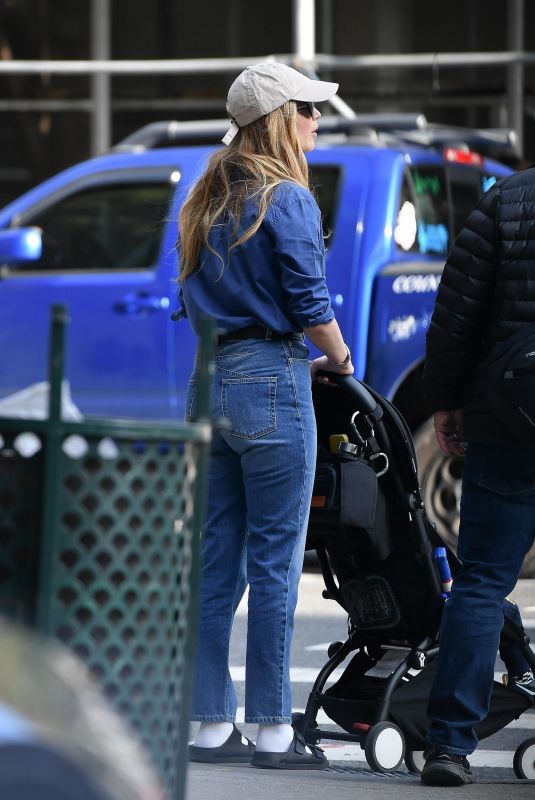 JENNIFER LAWRENCE Out with Her Baby in New York 10/19/2023