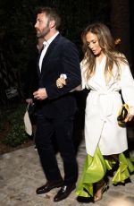 JENNIFER LOPEZ and Ben Affleck Night Out in Los Angeles 10/28/2023