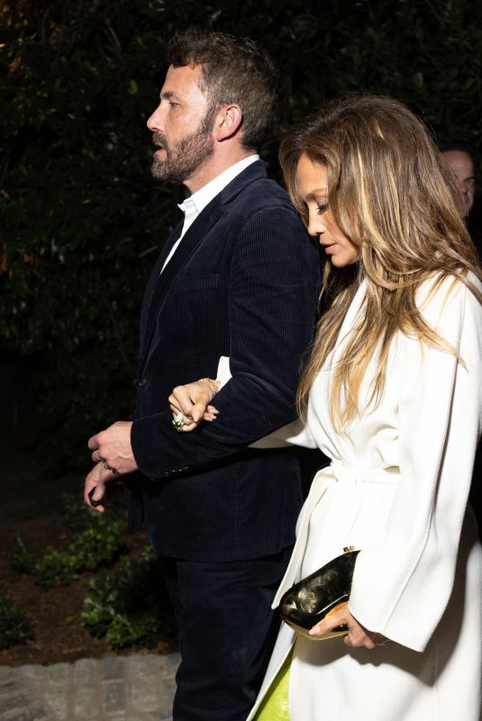 JENNIFER LOPEZ and Ben Affleck Night Out in Los Angeles 10/28/2023