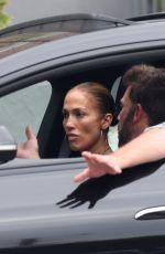 JENNIFER LOPEZ and Ben Affleck Out and About in Los Angeles 09/29/2023