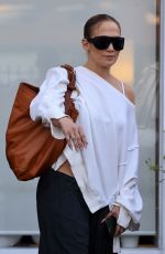 JENNIFER LOPEZ Leaves a Photo Studio in West Hollywood 10/02/2023