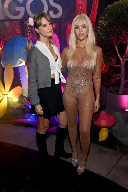 JESSICA ALBA at Casamigos Halloween Party in Los Angeles 10/27/2023