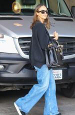 JESSICA ALBA Heading to Milk Studios in West Hollywood 10/30/2023