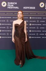 JESSICA CHASTAIN at 19th Zurich Film Festival 10/01/2023