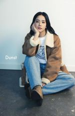 JISOO for Dunst Fall/winter 2023 Campaign