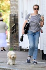 JODIE COMER Out with Her Dog in London 09/25/2023