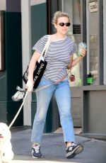JODIE COMER Out with Her Dog in London 09/25/2023