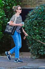 JODIE COMER Out with Her Dog in London 09/25/2023