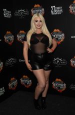 JODIE WESTON at Shocktober Fest Press Night at Tulleys Farm in Turners Hill 09/29/2023
