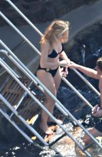 JOEY KING in Bikini on Vacation in Capri 10/04/2023