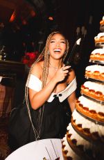 JORDYN and JODIE WOODS Celebrates an Incredible Occasion at Intercontinental Paris le Grand in Paris 10/02/2023