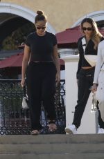 JORDYN and JODIE WOODS Out for Lunch with Friend in Calabasas 10/19/2023