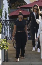 JORDYN and JODIE WOODS Out for Lunch with Friend in Calabasas 10/19/2023