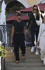 JORDYN and JODIE WOODS Out for Lunch with Friend in Calabasas 10/19/2023