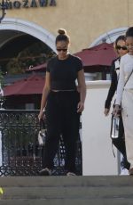 JORDYN and JODIE WOODS Out for Lunch with Friend in Calabasas 10/19/2023