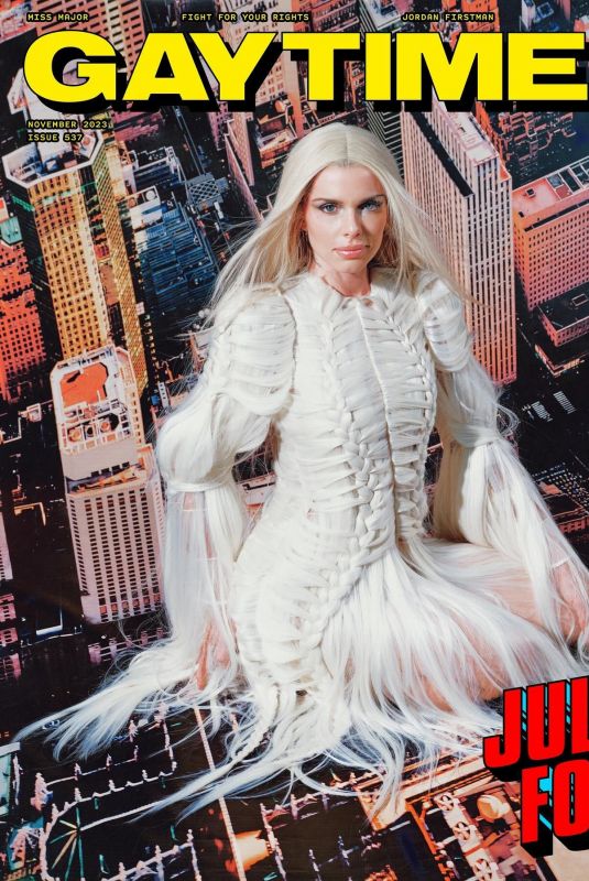 JULIA FOX for Gay Times, November 2023