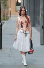 JULIA FOX Out in London 10/19/2023
