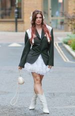 JULIA FOX Out in London 10/20/2023
