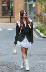 JULIA FOX Out in London 10/20/2023