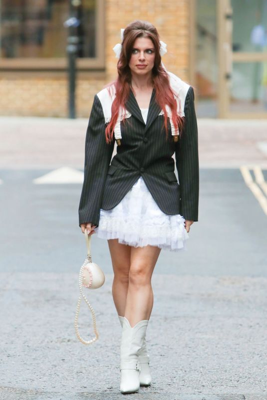 JULIA FOX Out in London 10/20/2023