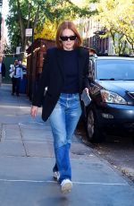 JULIANNE MOORE Out and About in New York 10/26/2023