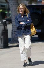 JULIE BOWEN and Orson Out for Lunch in Beverly Hills 10/04/2023