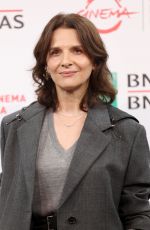 JULIETTE BINOCHE at The Taste of Things Photocall at 18th Rome Film Festival 10/21/2023